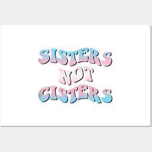 Sisters Not Cisters Posters and Art